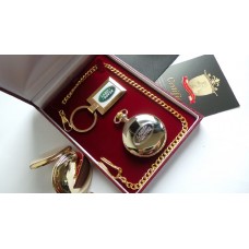 Land Rover 24K Gold Plated Pocket Watch and Keyring Land Rover 24K Gold Plated Pocket Watch and Keyring